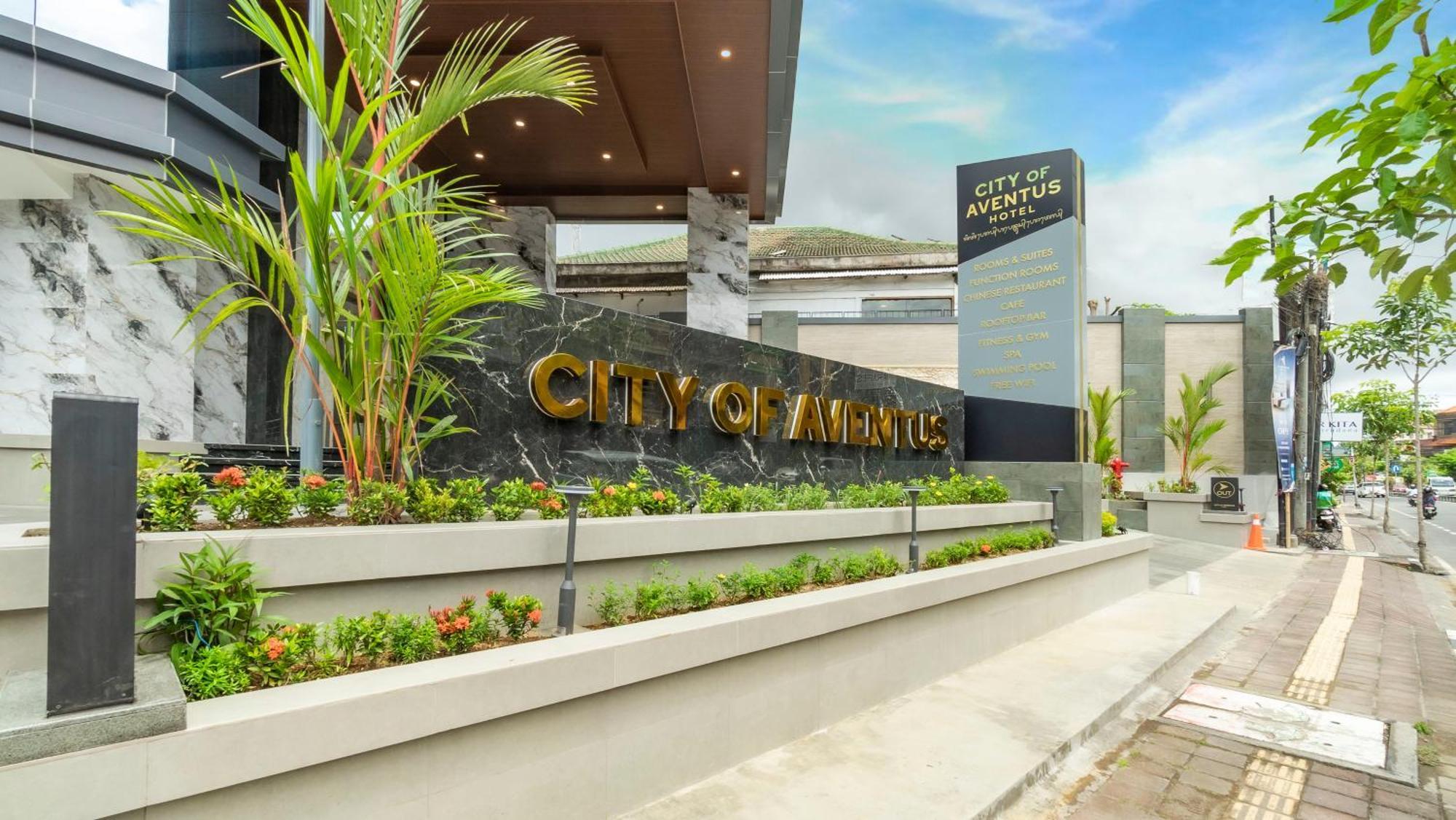 City Of Aventus Hotel - Denpasar エクステリア 写真